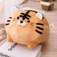 thumbnail image 4 of Almohada de tigre de peluche de 13,7 pulgadas, almohada suave y cómoda para dormir de muñeco de tigre para niños y amigos, 4 of 5