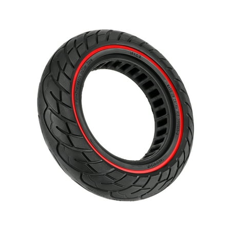 Andoer 10x2.5 Inner Hollow Honeycomb Solid Tire 10 Inch Electric Scooter Explosion-Proof Tubeless Tire FrontRear Tire Compatible with Max G30 Electric Scooter 6070-6.5 Tire