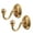 Gold, variant on Pompotops 2x Metal Curtain Holdback Wall Tie Back Hooks Hanger Holder Window Curtain Hooks, Home Savings!
