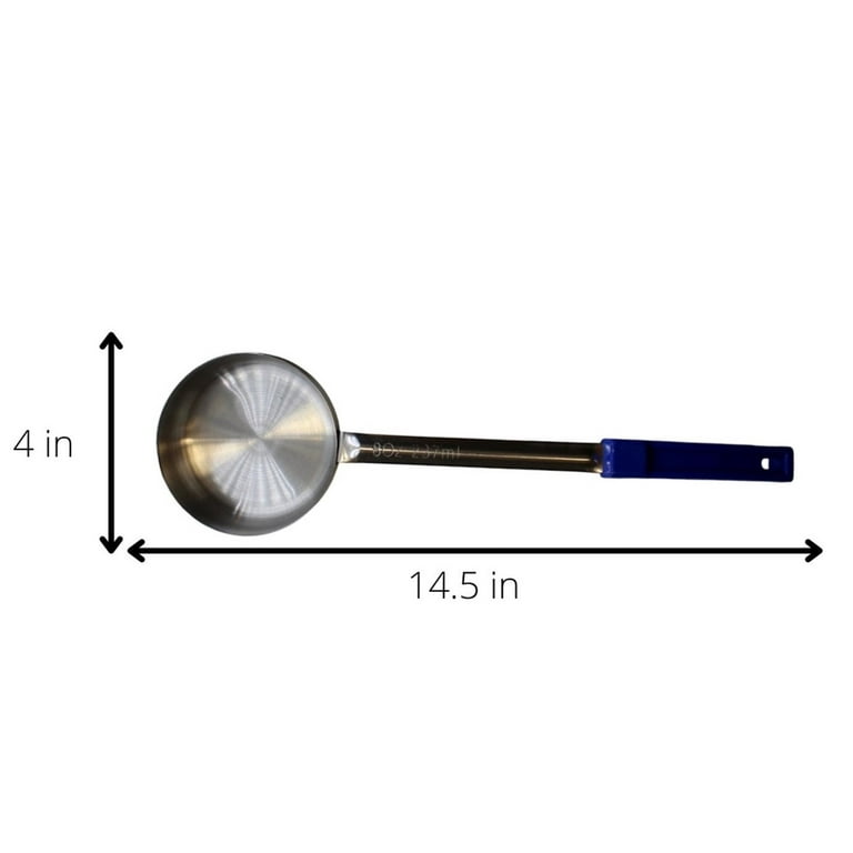 Habanerofire 4 Ounce Solid Stainless Steel Portion Control Ladle