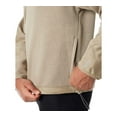 thumbnail image 7 of Bass Outdoor Sweatshirt Men XL Beige Regular Fit Convertible Hood 1/4 Zip UPS412, 7 of 7