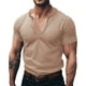 thumbnail image 1 of pstuiky camisetas de hombre, Camisa formal con estampado de color para hombre, blusa de manga larga con cuello vuelto, blusa de manga corta con cuello vuelto camisetas de hombre xl, 1 of 6