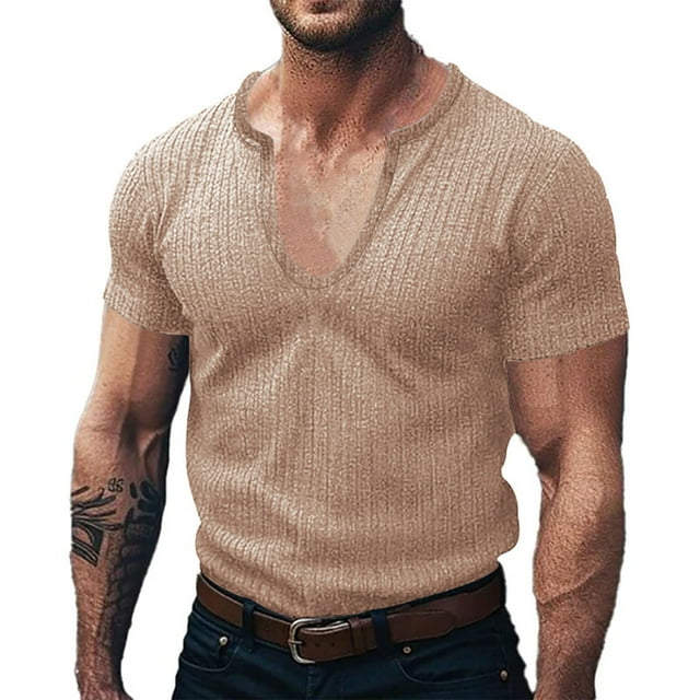 pstuiky camisetas de hombre, Camisa formal con estampado de color para hombre, blusa de manga larga con cuello vuelto, blusa de manga corta con cuello vuelto camisas casuales para hombre xxxl