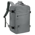 thumbnail image 1 of Mochila HOMIEE Carry On impermeable para equipaje de día, color gris, 1 of 8