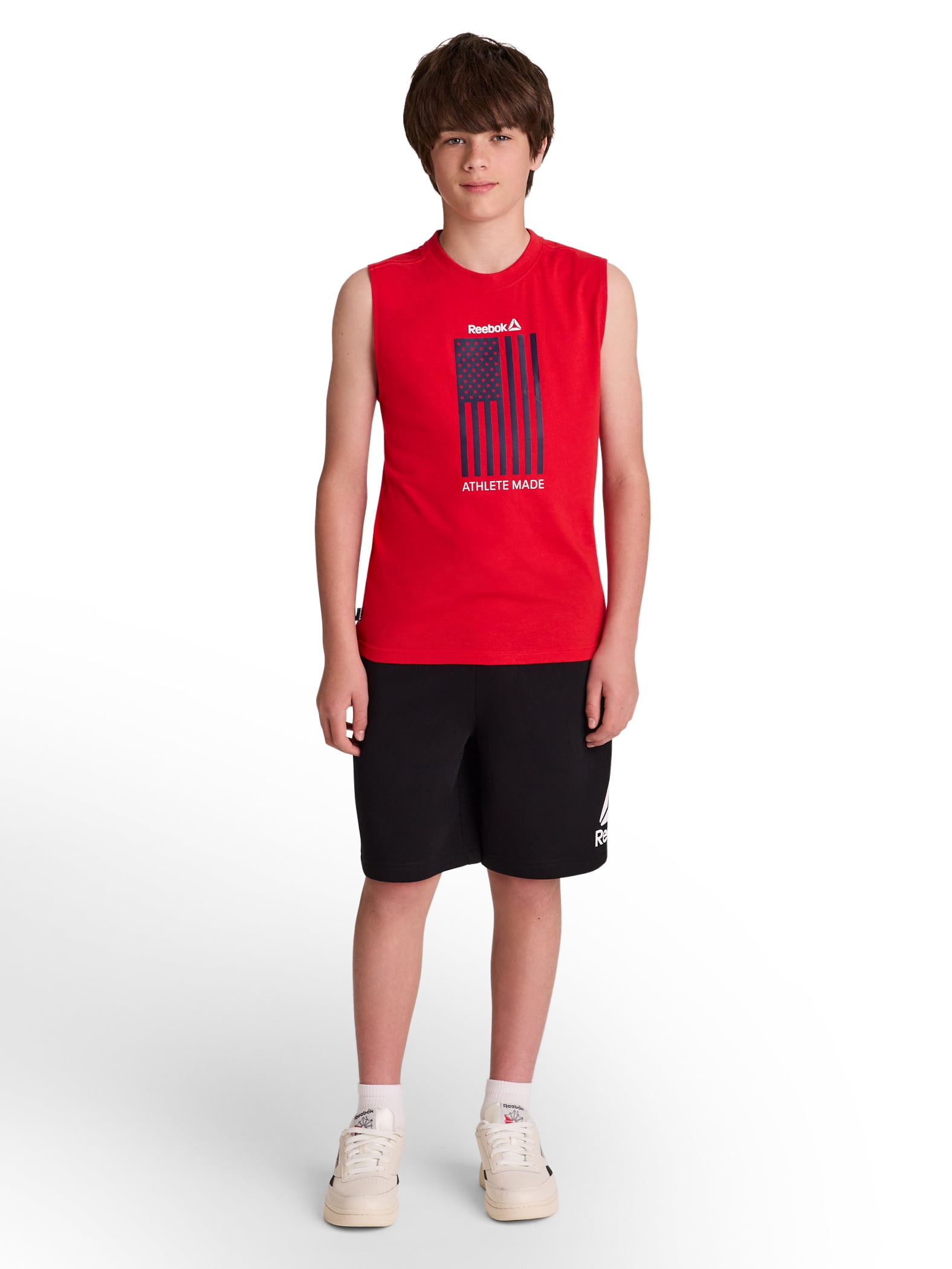 Reebok Boy’s Active Graphic Tank Top, Sizes 4-18