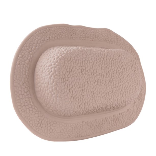 Almohada para bañera, esponja, relajante, para spa, almohada para baño, ducha de succión, reposacabezas, cojín para el cuello, color caqui Yuarrent HA004497-03