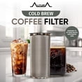 thumbnail image 2 of Cafetera Cold Brew Altura para boca ancha, tarro Mason Jar, 1 litro, 2 of 6