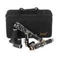thumbnail image 3 of OUNONA Jazz Clarinet Bakelite Clarinet Black 1Set with Ergonomic Key Layout, 3 of 8