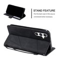 thumbnail image 7 of For Samsung Galaxy S25 FE 5G Wallet Phone Case With Card Holder Magnetic Closure Folio Splicing PU Leather Flip Case,Black,For Galaxy S25 FE 5G, 7 of 7