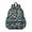 DarkGray Cartoon Dinosaurs Pattern, variant on BlackWhite Origami Dinosaurs Tribal Cute School Backpack with Padded Back and Adjustable Shoulder Straps 13.4"x11"x4.7"