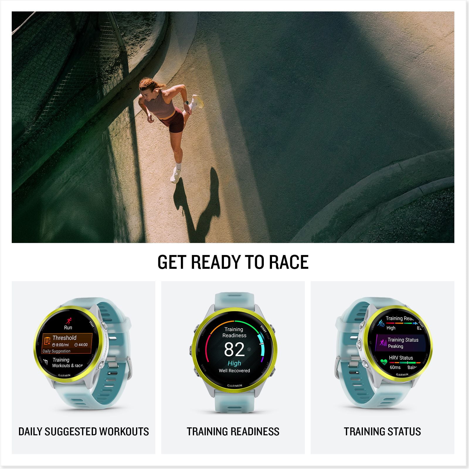 GARMIN Forerunner 570, 47mm GPS Running and Triathlon Smartwatch