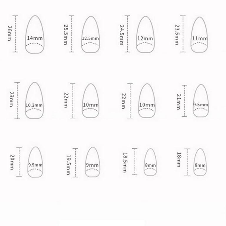 Cats Eye Press on Nail Glitters Almond Acrylic Fake Nail Reusable Stick on Nail for DIY Nail Art Manicure Decorations