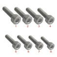 thumbnail image 2 of Tornillo de Perno de Cabeza de Casquillo Inferior Macarena 10xDurable M3 / DIN912 Hexagon Socket Allen M4x12mm, 2 of 6