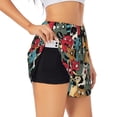 thumbnail image 3 of Lsque Different Cats 1 Printed Women's Running Shorts with Liner Pockets,Elastic Quick Dry Workout Athletic Gym Yoga Shorts,Womens High Waist Shorts-Large, 3 of 9
