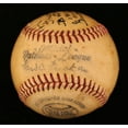 thumbnail image 2 of RARE Fred Tenney Single Signed Heavily Inscribed National League Baseball JSA, 2 of 4