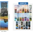 thumbnail image 2 of 20 Styles Inspirational Bookmark Set with Encouraging Quotes for Book Lovers, Paper Double-Sided Book Markers Supplies for Reading, 2 of 7
