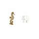 thumbnail image 5 of Escultura De Elefante De Resina De Mesa, Figura Decorativa De Animal Dorado, Adorno Para Oficina, Dormitorio, Sala De Estar, Armario, Estantería, Regalo Coleccionable, 5 of 8