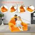 thumbnail image 3 of Toddler Chair Comfortable Kids Sofa Bed Foldable Toddler Couch Lightweight Baby Lounge Chair Portable Couch for 1 to 4 Years Old Kids, 3 of 11