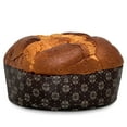 thumbnail image 2 of Vergani Pistachio and Chocolate Panettone, Pack of 1 -Traditional Italian Holiday Cake with Creamy Filling, Premium Gift-Boxed Dessert, Wholesale, 750g (1.65 lb), 2 of 7