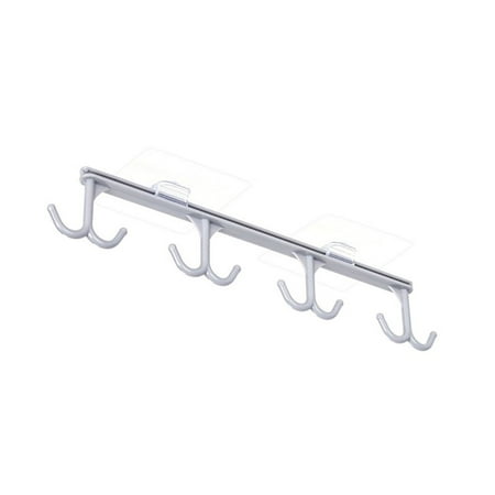 

Price Slash! Kitchen Cup Holder Rack Self Adhesive Under Shelf Board Hook Cupboard Hanger organizer