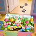 thumbnail image 4 of Easter Day Non Slip Kitchen Mat Absorbent Waterproof Floor Rug with Anti Skid Backing Durable Polyester Carpet for Entryway Bathroom Laundry Room Decor Holiday Home Essentials, 4 of 6