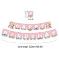 thumbnail image 3 of Advancent Banner de feliz cumpleaños de 9,8 pies, 0 Uds., letrero de feliz cumpleaños, decoraciones de cumpleaños Kits de decoración para fiestas Rosa 16.4 pies, 3 of 6