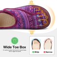 thumbnail image 2 of Zapatillas QFH Toasty para diabéticos, anchas, mujer 11/hombre, 9, suela de goma, 2 of 6
