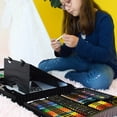 thumbnail image 5 of Art 101 Beginner Doodle and Color Multifunctional Art Set with 150 Pieces and Pop-up Easel for Children, 5 of 13