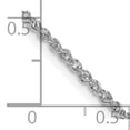 thumbnail image 4 of 14K White Gold 1.7mm Ropa 16 Inch "Chains, 4 of 5