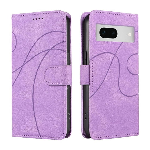 Flip Case For FOXDOCK Google Pixel 7 Card Slots and Kickstand Function Skin Feel Leather