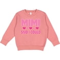 thumbnail image 2 of Inktastic Mimi Said Could Funny Granddaughter Toddler Sweatshirt, 2 of 4