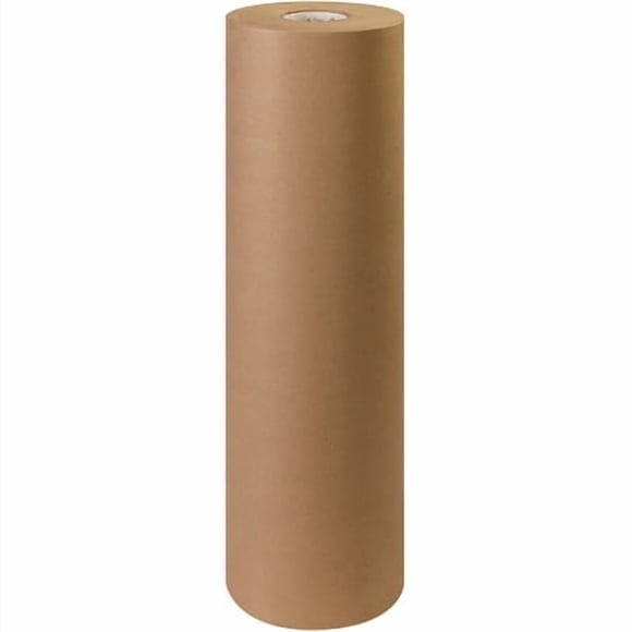 Boxes Fast Kraft Paper Roll, 60#, 30"" x 600', Kraft, (Pack of 1 Roll)
