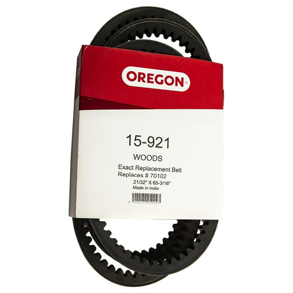 Oregon 15-921 Spindle Drive Belt Woods Mow'n Machine D5218 1 2 Zero-Turn Mowers 70102