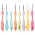 thumbnail image 1 of 8Pcs Knitting Hooks Crochet Hooks Handheld Crochet Needles Wig Knitting Tools Carpet Knit Tools, 1 of 9