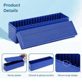 thumbnail image 4 of Coin Slab Storage Boxes, 3 Packs Coin Holder Organizer Boxes with 20 Slots, Plastic Coin Storage Cases Set (Boxes Only),3 x Coin Slab Storage Boxes,Blue, 4 of 6