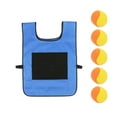 thumbnail image 2 of WHEANG 5 Set Dodgeball With 1 Sticky Vest Games With Strap Interactive Throwing Game Sticky For Kids Outdoor Playing, 2 of 9