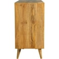 thumbnail image 3 of Alyssum 3-door Mango Wood Accent Cabinet Natural, 3 of 7