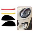 thumbnail image 2 of Car Headlights Eyebrows Eyelids Cover Eyelash Head Light Lamp Stickers For Mini Cooper F54 F55 F56, 2 of 5