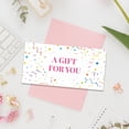 thumbnail image 6 of Paper Gift Card Invitation Cards for Birthday Wedding Party Rectangle Paper Word 170x85mm 40pcs/set for DIY, 6 of 7