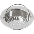 thumbnail image 1 of Sink Strainer for Kitchen 2pcs Handle Kitchen Sink Strainer Garbage Mesh Stopper Waste Plug Sink Filter Hair Catcher Size S, 1 of 5
