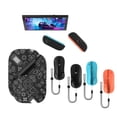 thumbnail image 2 of Magnetic Joy-Con Mouse & Pad Set for Nintendo Switch2, Ergonomic Design, Stable Fixation, Black/Orange Blue, 2 of 8