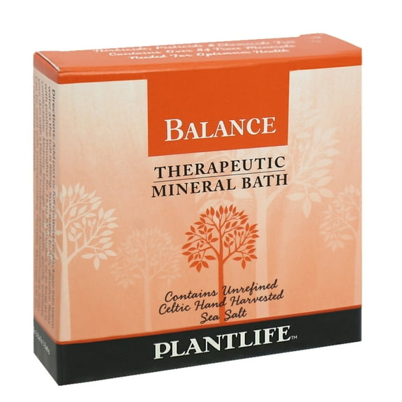 Plantlife Balance Therapeutic Mineral Bath Salt – 3 oz Soothing Aromatherapy Soak for Relaxation & Stress Relief