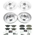 thumbnail image 3 of Power Stop Front and Rear Ceramic Brake Pad and Drilled & Slotted Rotor Kit K8343, 3 of 5