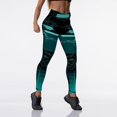 thumbnail image 1 of Qickitout 12% spandex Sexy cintura alta elasticidad mujeres Digital impreso Leggings Push Up pantalones de fuerza Tan Jianjun unisex, 1 of 2