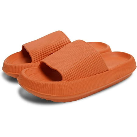 

OSLEI Cloud Slippers – Cloud Slippers for Women – Non-Slip Thick Cloud Slides – Fast-Drying Pillow Slippers – Comfy Slippers Women’s Sandals for Shower Home Spa Beach