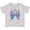 AC-Heather Grey, variant on Thyroid Cancer Awareness with Butterfly Ribbon Words Boys or Girls Baby T-Shirt