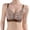 Coffee, variant on Alun Leopard Print Bras for Women with Light Support No Underwire Seamless Thin Padding Bralettes Soft Comfortable Smoothing Wireless Everyday Tshirt Bra Coffee XL