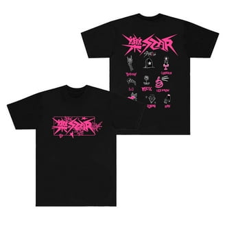 Kpop Stray Kids Dominate World Tour Merch T-Shirts SKZ New Logo