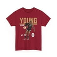 thumbnail image 2 of Las Vegas Jackie Young #0 Cartoon Women Basketball Unisex Cotton Tee, 2 of 7