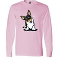 thumbnail image 3 of Inktastic Tri Color Corgi Long Sleeve T-Shirt, 3 of 5